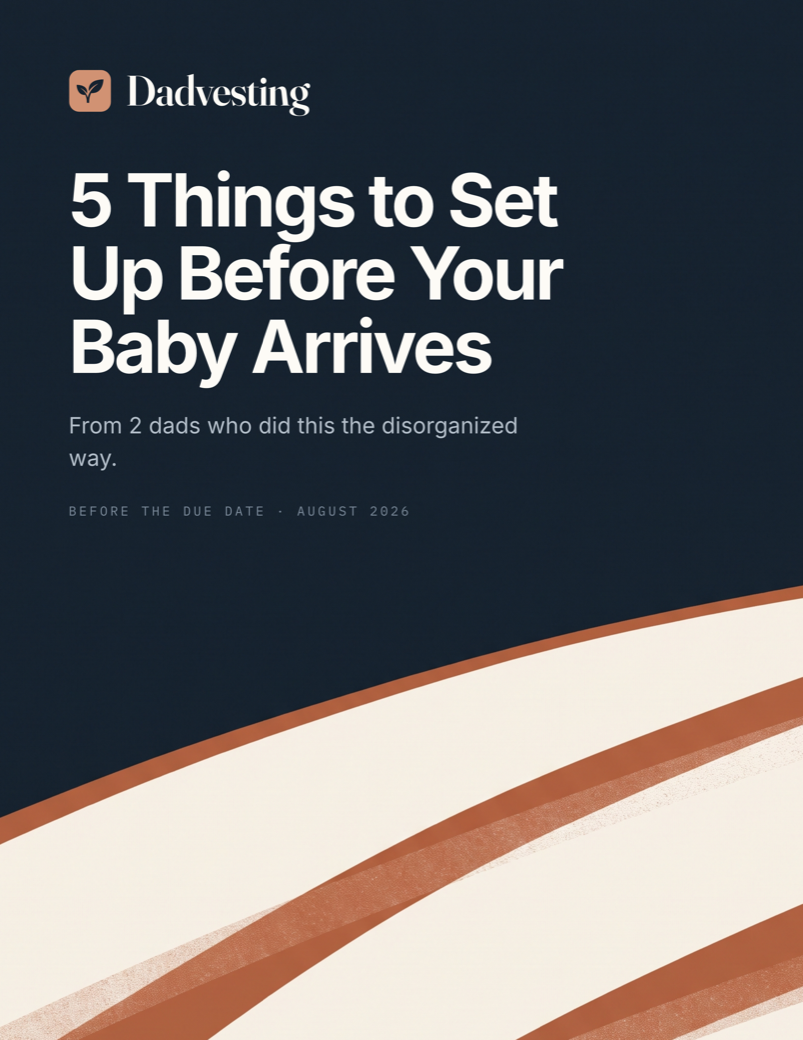 Cover of the free guide, 5 Things to Set Up Before Your Baby Arrives
